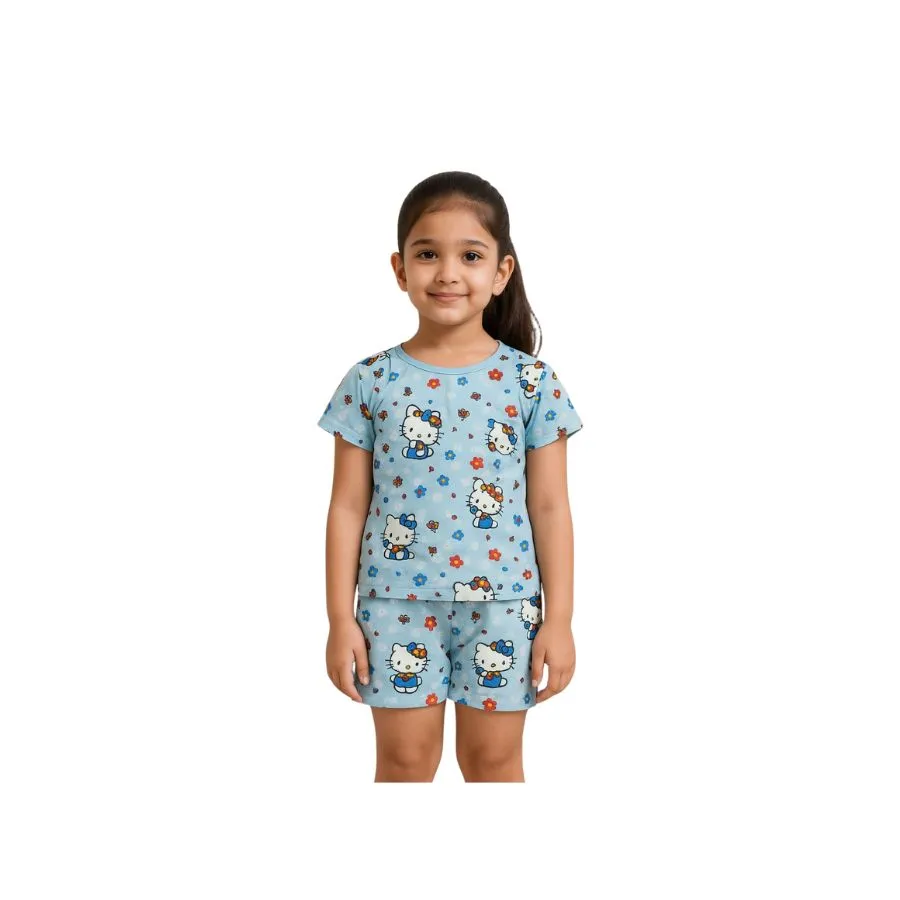 Kids AOP Shorts Set
